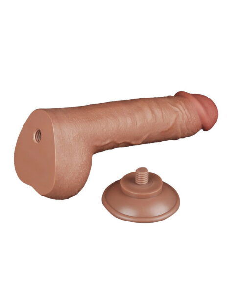 LOVETOY SLIDING SKIN DILDO 2 CM BRAUN 10074 – Bild 12