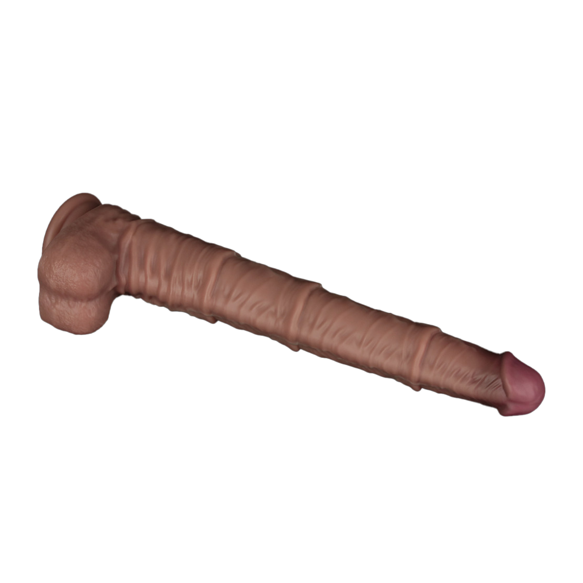 LOVETOY NATURE DILDO XXL Dual Bendable NATUR – Bild 7