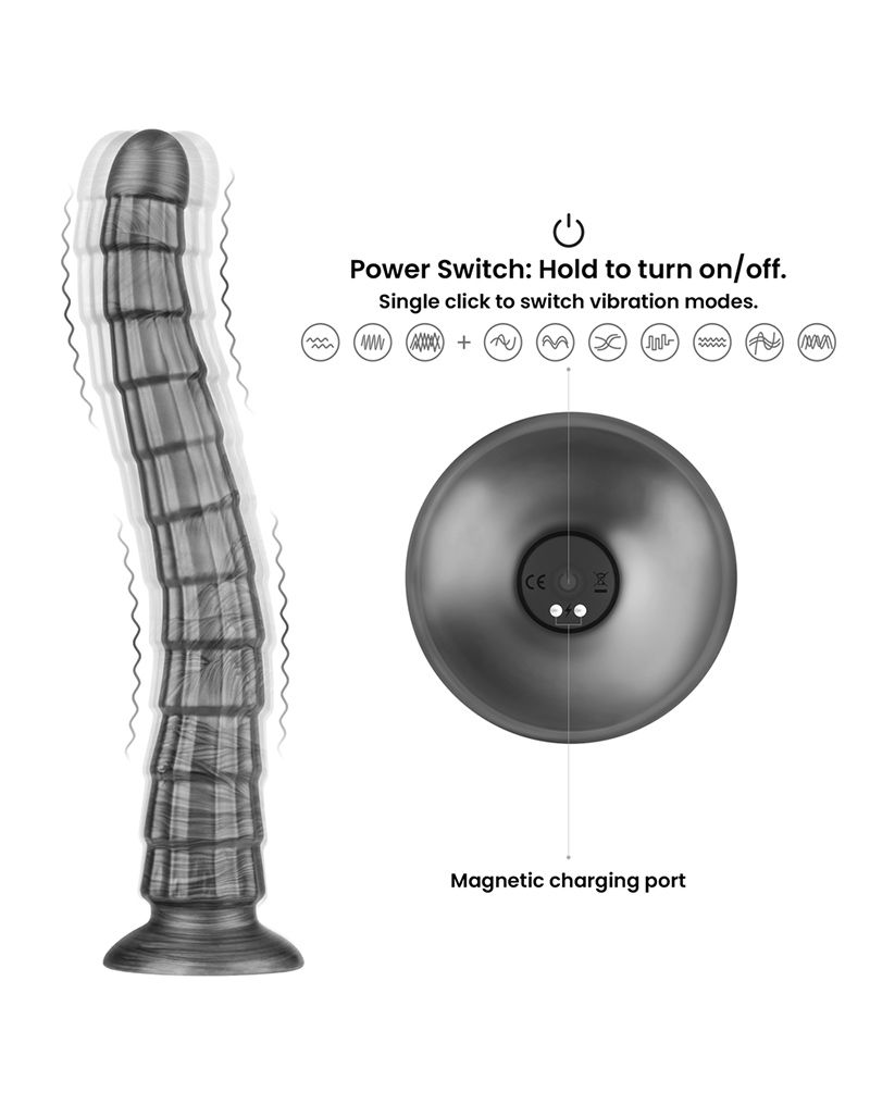 LOVETOY KING VIBRATING VIBRAX DILDO – Bild 7