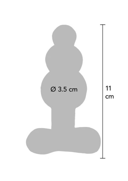 TOYJOY GLASDILDO ANALPLUG CRYSTAL JEWEL – Bild 5
