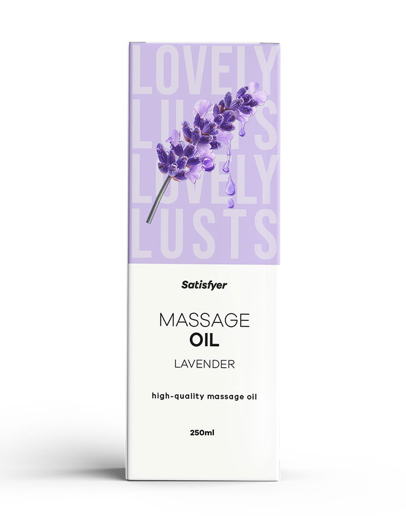 SATISFYER MASSAGEÖL LAVENDER 250ML