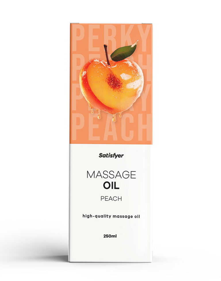 SATISFYER MASSAGEÖL PEACH 250ML