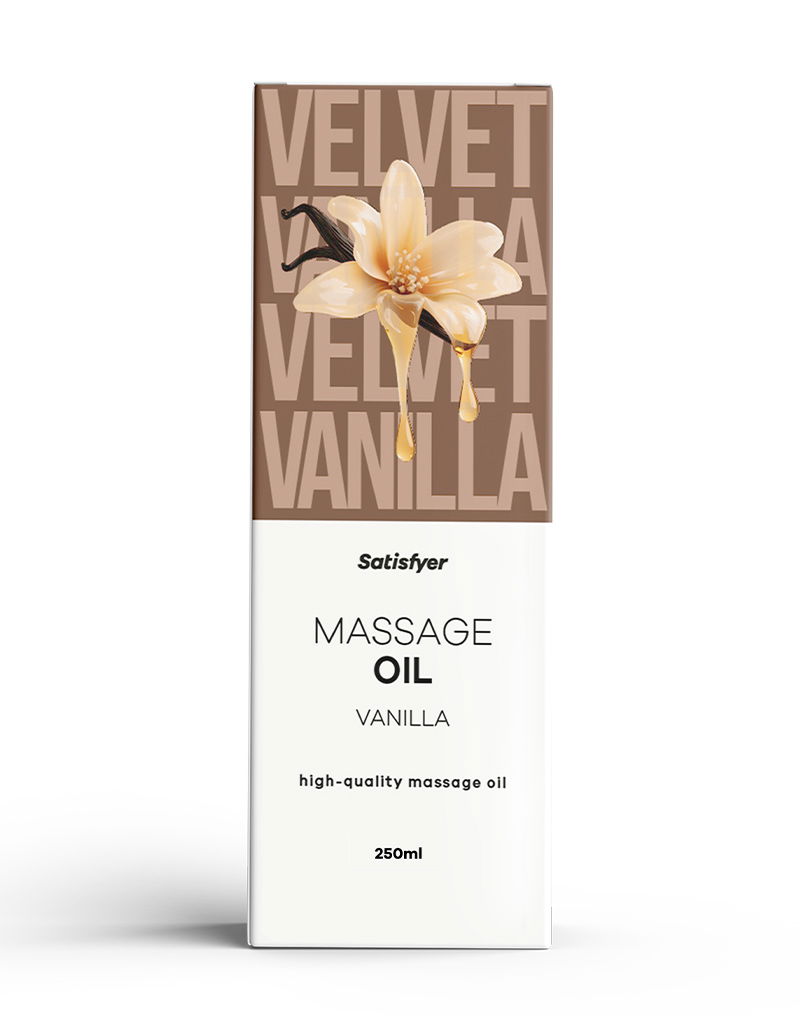 SATISFYER MASSAGEÖL VANILLA 250ML