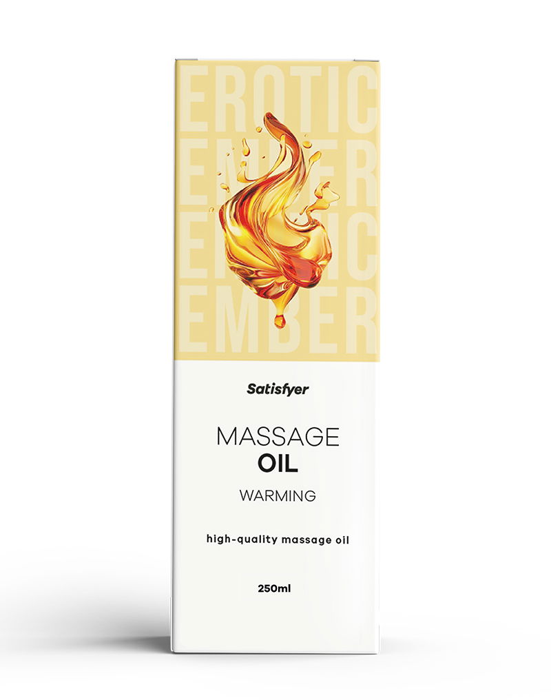 SATISFYER MASSAGEÖL WARMING 250ML