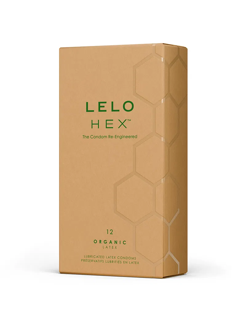 LELO HEX ORGANIC KONDOME 12 STÜCK