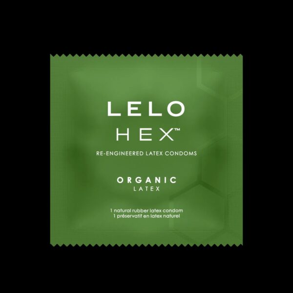 LELO HEX ORGANIC KONDOME 3 STÜCK – Bild 4