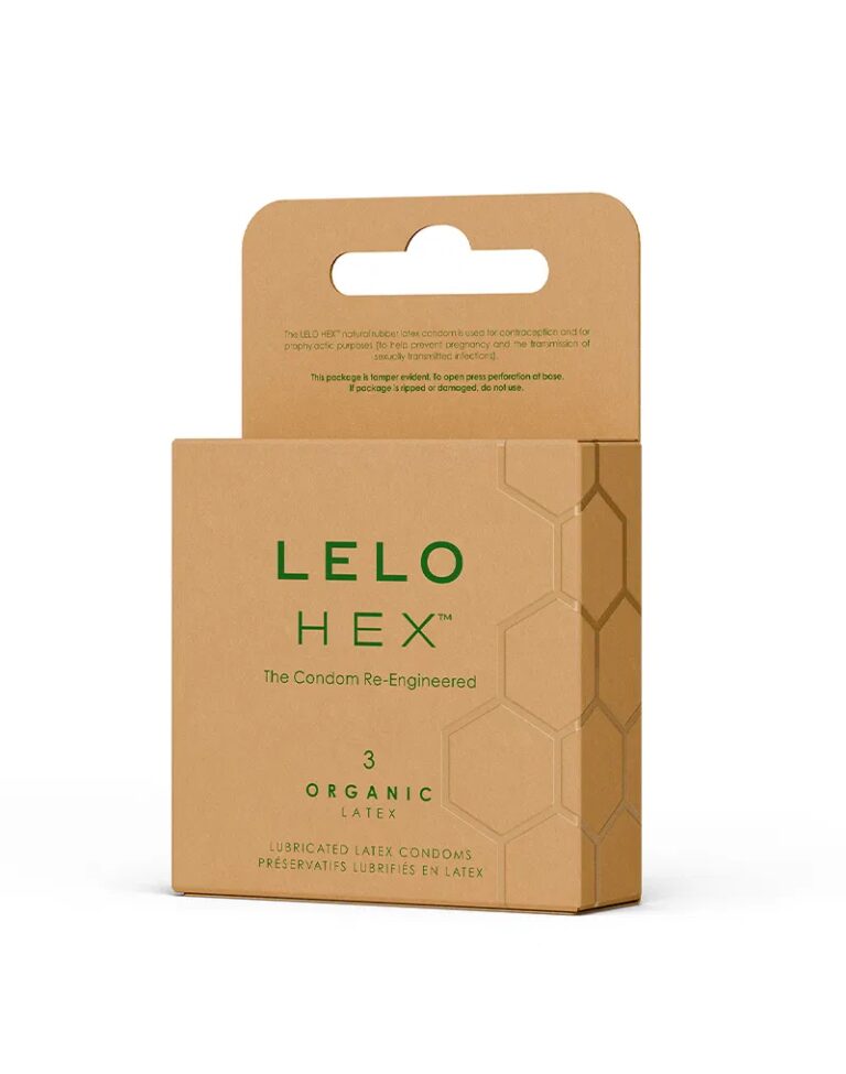 LELO HEX ORGANIC KONDOME 3 STÜCK