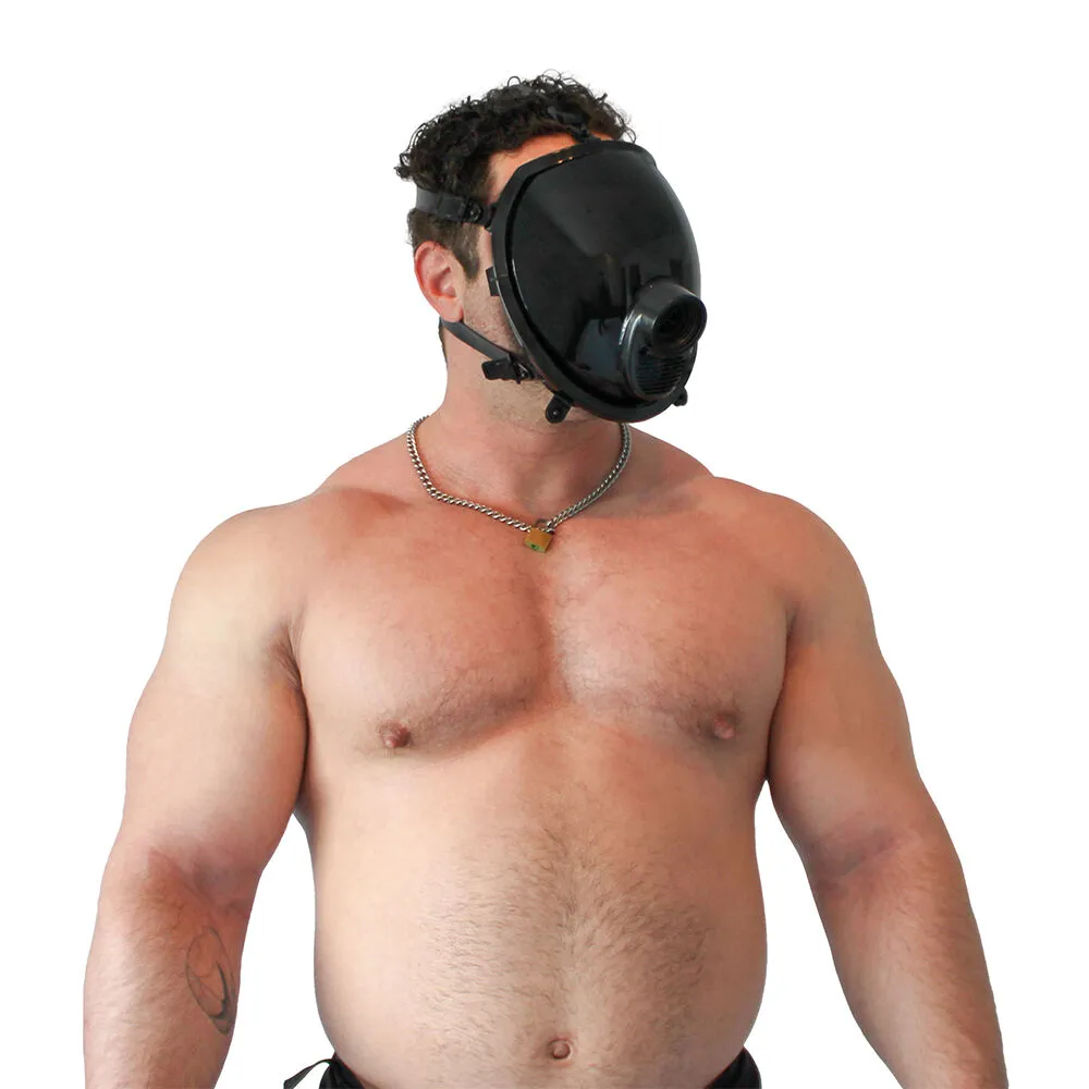 GASMASTER Black MSX Smoke Full Visor Gas Maske – Bild 4