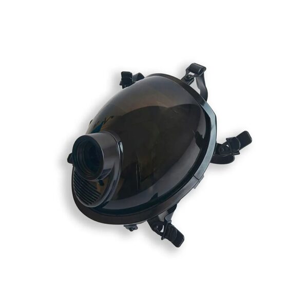 GASMASTER Black MSX Smoke Full Visor Gas Maske – Bild 3