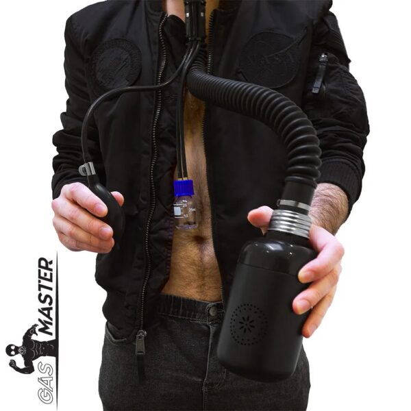 Alternative view of GASMASTER AROMA PUMP HALB GASMASKE