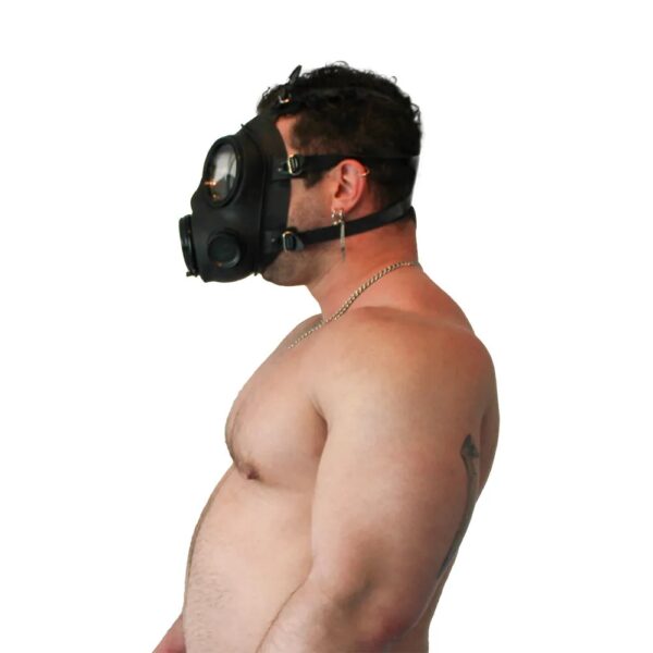 GASMASTER S10.3 Gummigasmaske mit doppeltem Lufteinlass – Bild 6