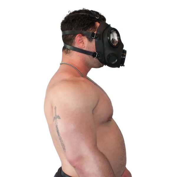 GASMASTER S10.3 Gummigasmaske mit doppeltem Lufteinlass – Bild 8