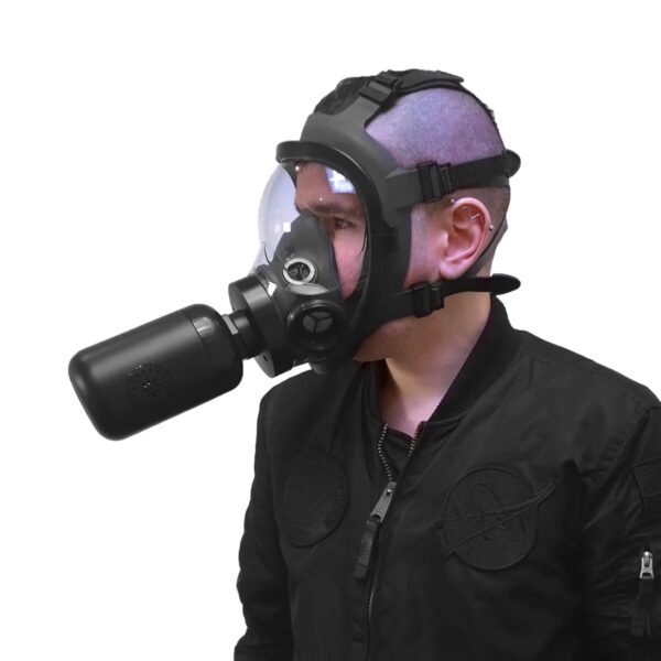 Alternative view of GASMASTER Rebreather Converter für Double RD40 Gasmaske