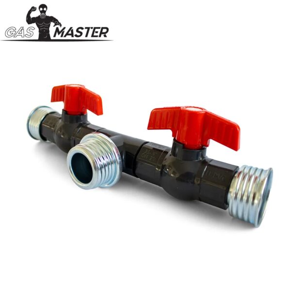 Alternative view of GASMASTER Air Selector T-Splitter mit Ventilen
