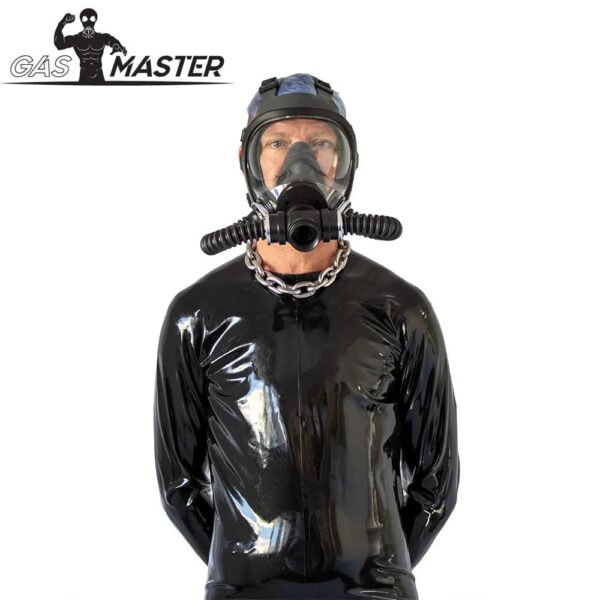 Alternative view of GASMASTER RD40 Gas Mask Cross Adapter mit Schläuchen