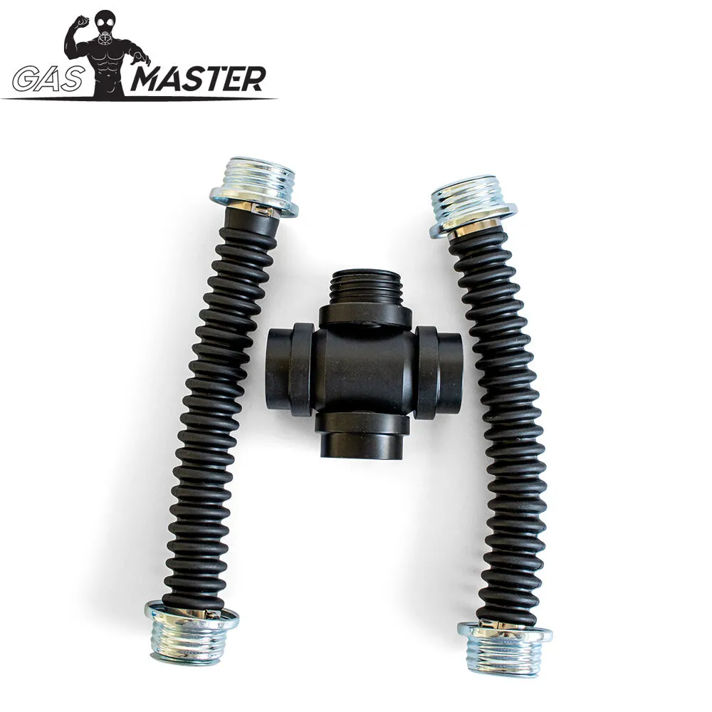 GASMASTER RD40 Gas Mask Cross Adapter mit Schläuchen – Bild 7