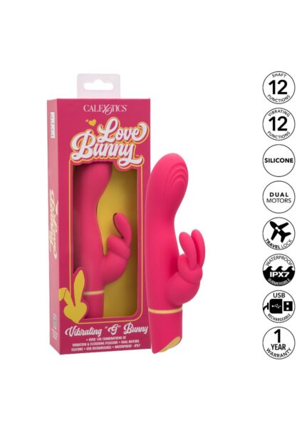 CALEXOTICS LOVE BUNNY PULSIERENDER G-PUNKT VIBRATOR PINK – Bild 8