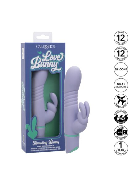 CALEXOTICS LOVE BUNNY STOSSVIBRATOR LILA – Bild 8