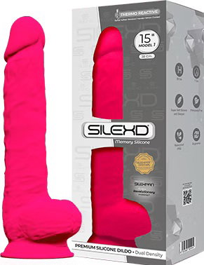 SILEXD DILDO MODEL 1 PINK 15 INCH ORIGINAL – Bild 3