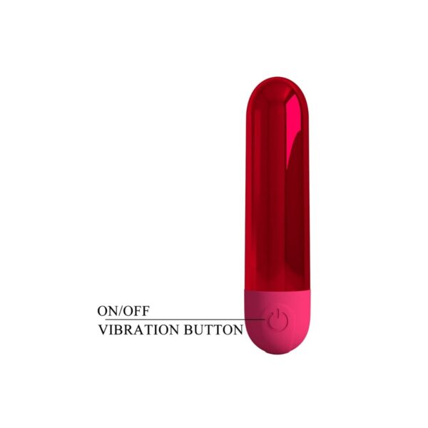 PRETTY LOVE KIWI BULLET VIBRATOR ROT – Bild 7