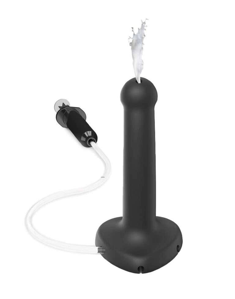 STRAP ON ME SILIKON SQUIRTING DIDLO BLACK S