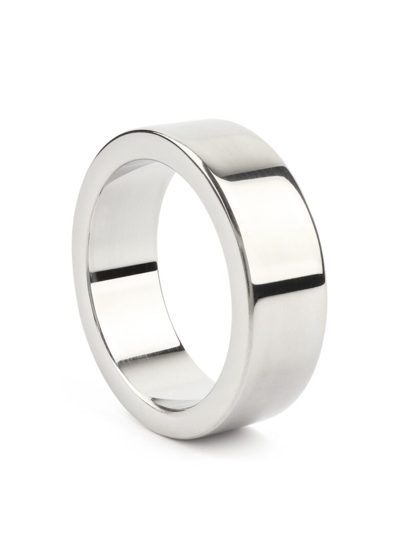 MISTER STEEL WIDE BAND COCKRING 40MM
