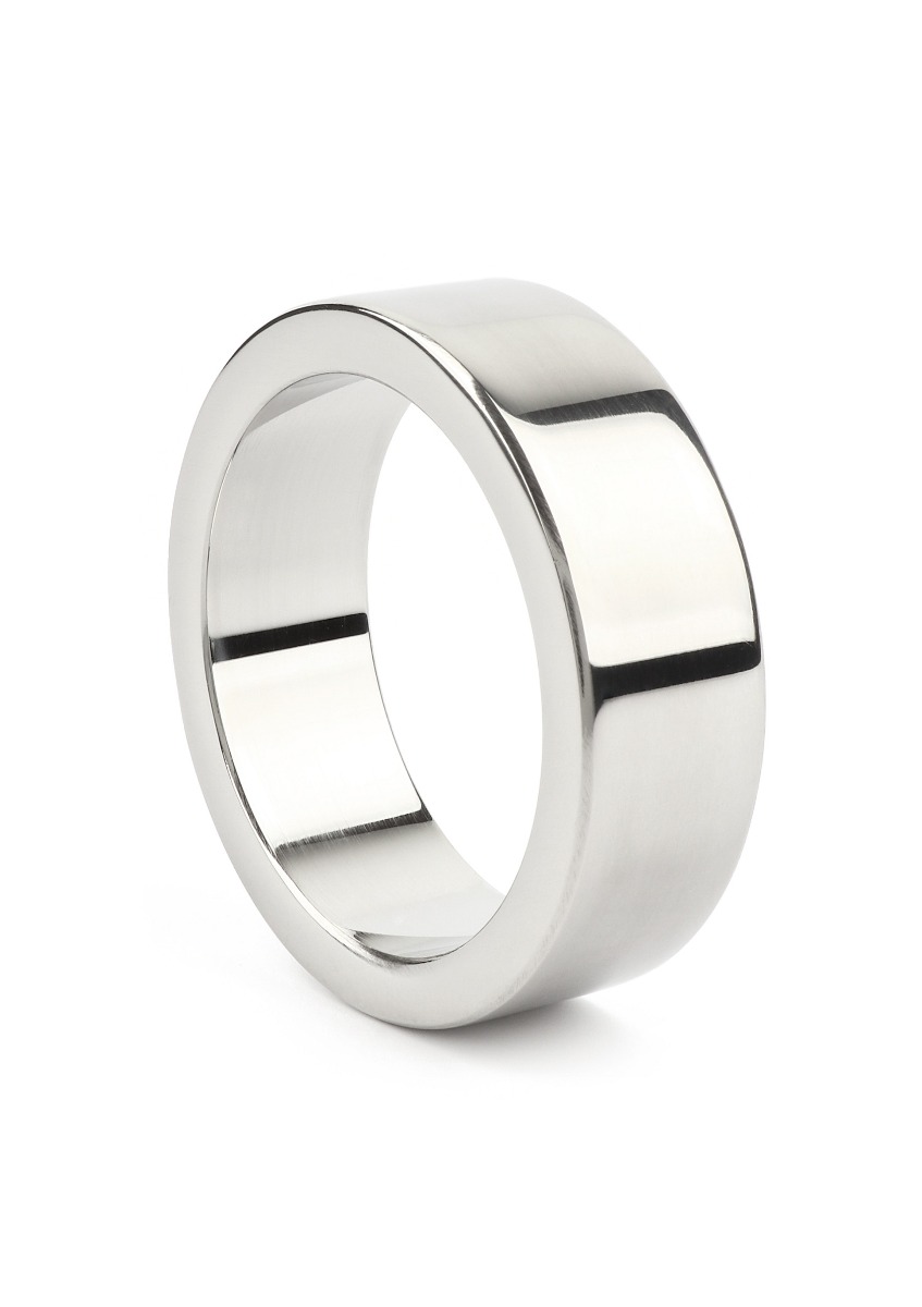 MISTER STEEL WIDE BAND COCKRING 40MM
