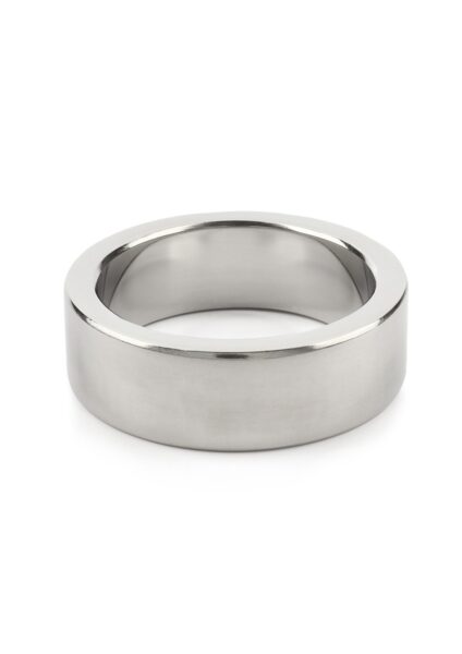 Alternative view of MISTER STEEL WIDE BAND COCKRING 40MM