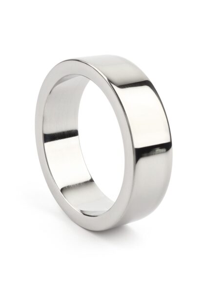 MISTER STEEL WIDE BAND COCKRING 45MM
