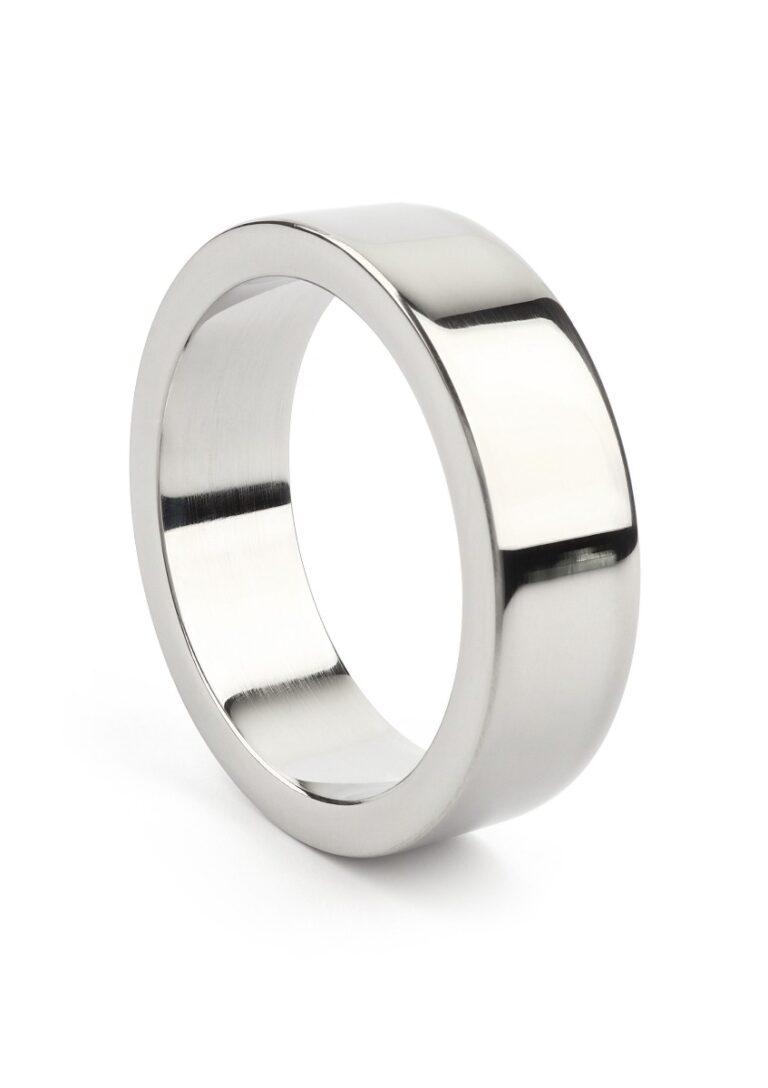 MISTER STEEL WIDE BAND COCKRING 45MM