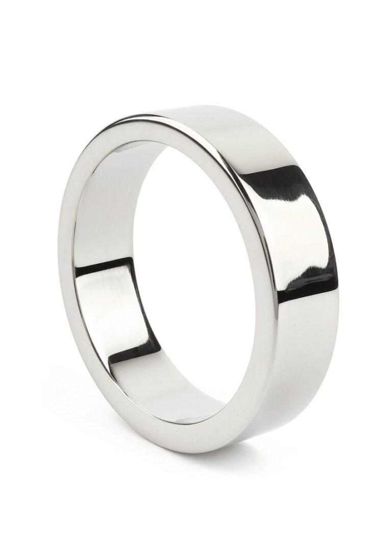 MISTER STEEL WIDE BAND COCKRING 50MM