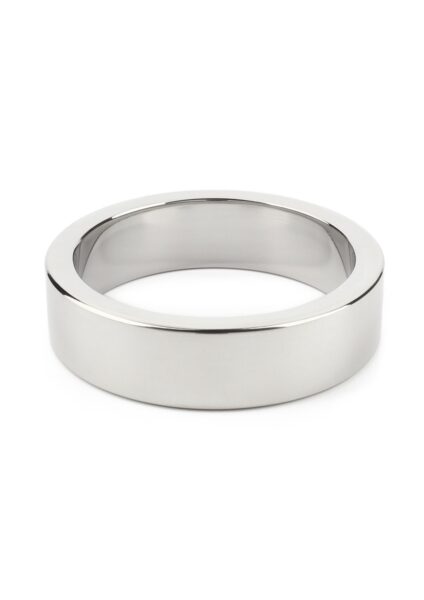 Alternative view of MISTER STEEL WIDE BAND COCKRING 50MM