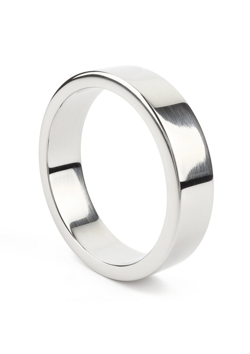 MISTER STEEL WIDE BAND COCKRING 55MM