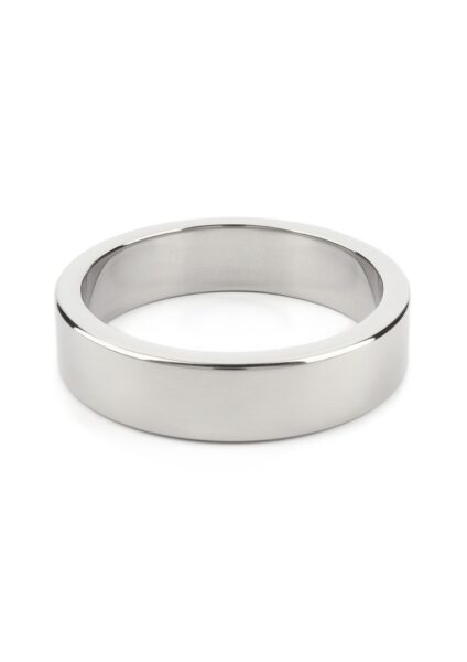 Alternative view of MISTER STEEL WIDE BAND COCKRING 55MM