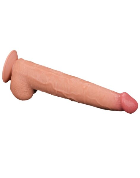LOVETOY SLIDING SKIN DILDO 34 CM NUDE – Bild 3