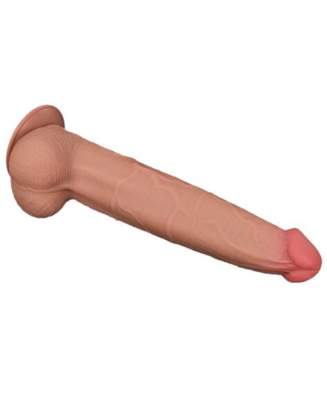 LOVETOY SLIDING SKIN DILDO 34 CM NUDE – Bild 5