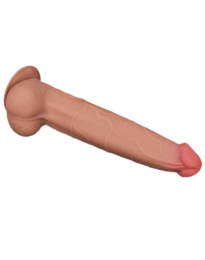 LOVETOY SLIDING SKIN DILDO 34 CM NUDE – Bild 5