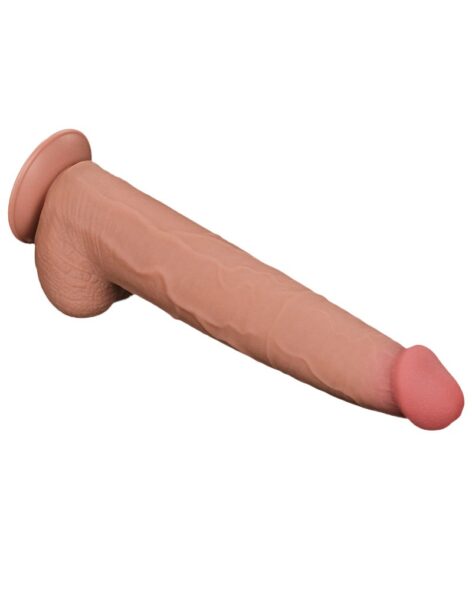 LOVETOY SLIDING SKIN DILDO 34 CM NUDE – Bild 7
