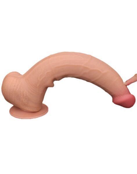 LOVETOY SLIDING SKIN DILDO 34 CM NUDE – Bild 12