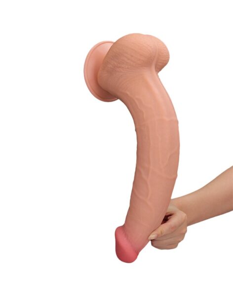LOVETOY SLIDING SKIN DILDO 34 CM NUDE – Bild 13