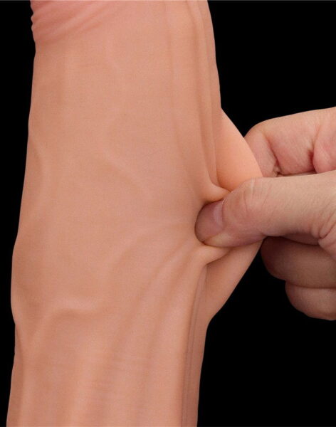LOVETOY SLIDING SKIN DILDO 34 CM NUDE – Bild 14
