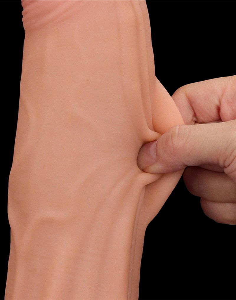 LOVETOY SLIDING SKIN DILDO 34 CM NUDE – Bild 14