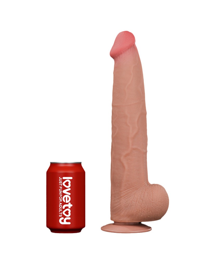 LOVETOY SLIDING SKIN DILDO 34 CM NUDE – Bild 16