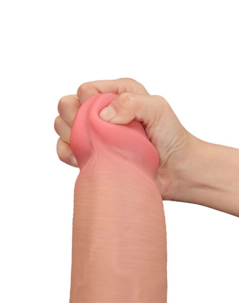 Alternative view of LOVETOY SLIDING SKIN DILDO 36 CM NUDE
