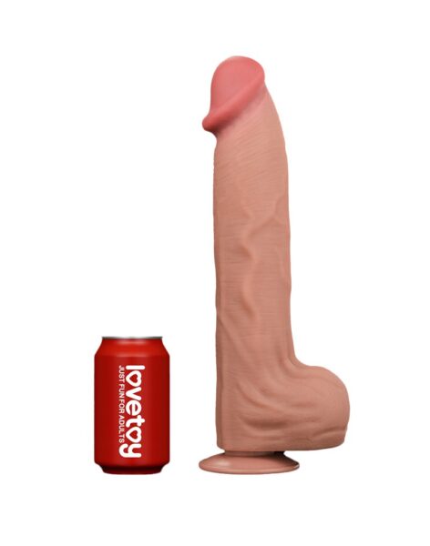 LOVETOY SLIDING SKIN DILDO 36 CM NUDE – Bild 7