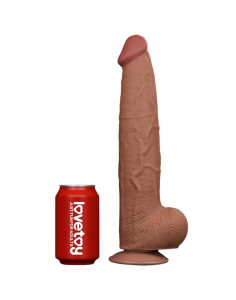 LOVETOY SLIDING SKIN DILDO 34 CM BROWN – Bild 12