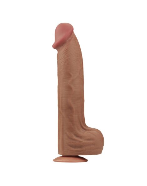 LOVETOY SLIDING SKIN DILDO 36 CM BRAUN