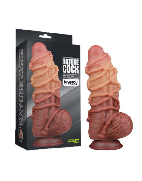 LOVETOY EXTREM DILDO 24,5 CM NUDE – Bild 12