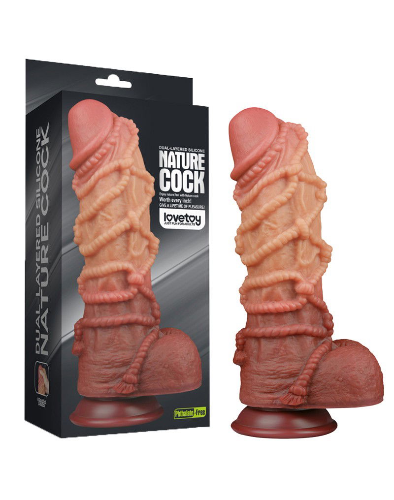 LOVETOY EXTREM DILDO 26.5 CM NUDE – Bild 12