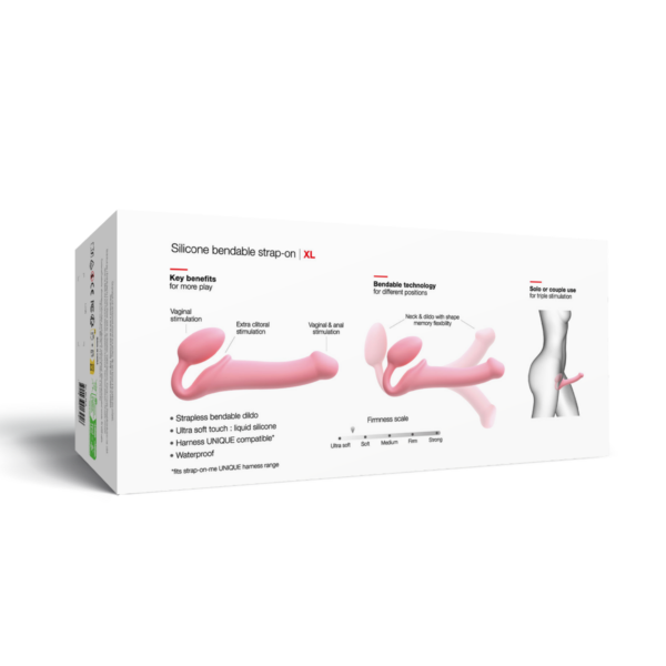STRAP ON ME SILIKON DILDO PINK XL – Bild 3